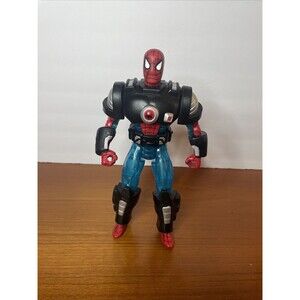 SPIDER-MAN War Armor Marvel Universe 10" Action Figure Vintage 1998 Rare